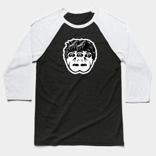 Two faced- Caligari Baseball T-Shirt